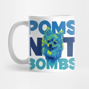 Poms Not Bombs Mug